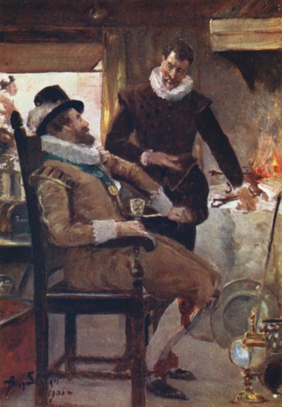 Koning James en George Heriot
