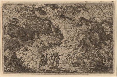 Een Dicht Bos door Allart van Everdingen