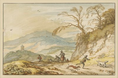 Berglandschap door Allart van Everdingen