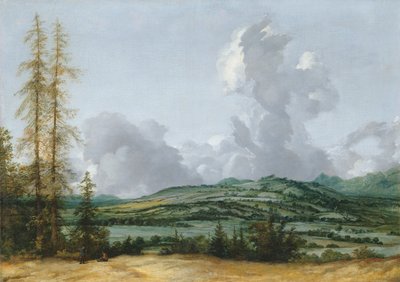 Heuvelachtig landschap door Allart van Everdingen