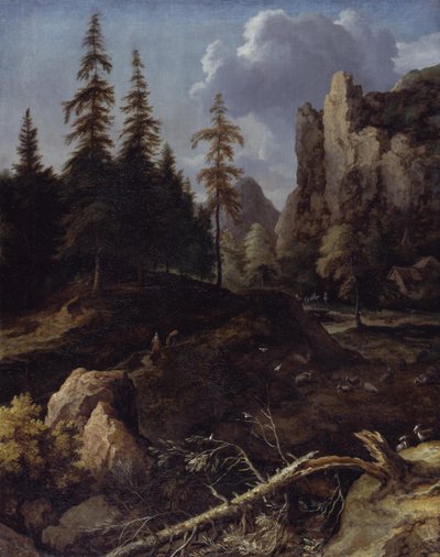 Noors berglandschap door Allart van Everdingen