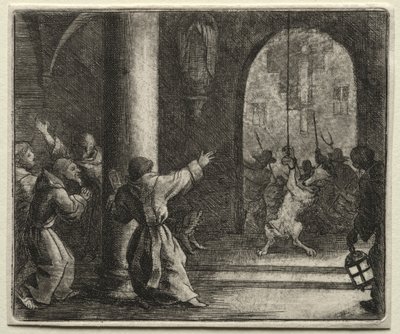 Reinaert de Vos: Reinaert Bedriegt de Wolf door Allart van Everdingen