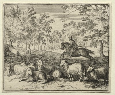 Reinaert de Vos: De Jacht op het Hert door Allart van Everdingen