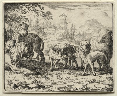 Reinaert de Vos: De Veroordeling van Reinaert door Allart van Everdingen