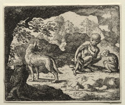 Reinaert de Vos: De Wolf in het Hol van de Aap door Allart van Everdingen