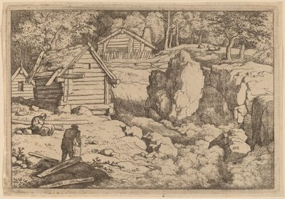 De Timmerman, waarschijnlijk ca. 1645-1656 door Allart van Everdingen