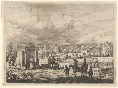 De eerste lente, 17e eeuw door Allart van Everdingen