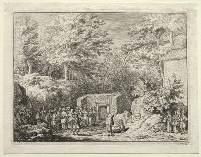 De vierde lente, 1660s door Allart van Everdingen