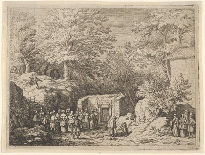 De vierde lente, 17e eeuw door Allart van Everdingen