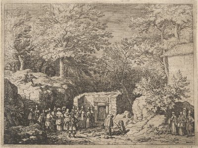 De vierde lente, 17e eeuw door Allart van Everdingen