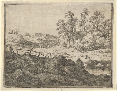 De herder en het lam door Allart van Everdingen