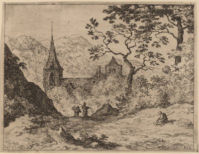 De Toren door Allart van Everdingen
