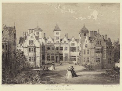 Aston Hall, Warwickshire door Allen Edward Everitt