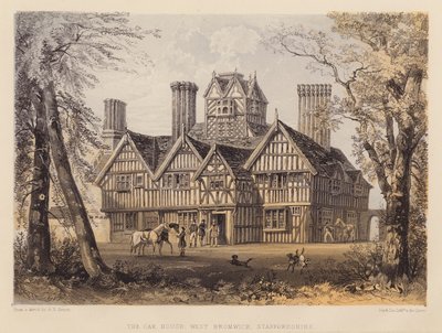 The Oak House, West Bromwich, Staffordshire door Allen Edward Everitt
