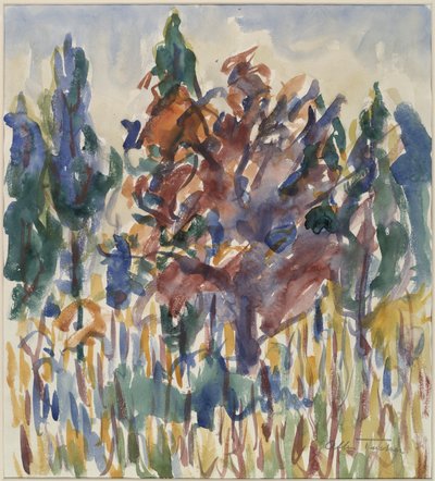 Oktoberbomen door Allen Tucker