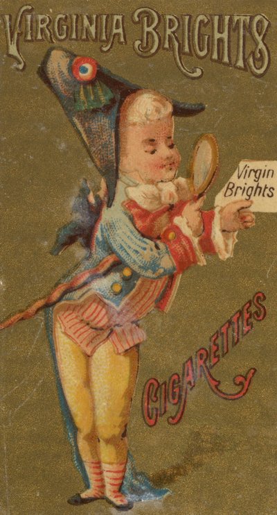 Uit de serie Meisjes en Kinderen N64 ter promotie van Virginia Brights Cigarettes voor Allen &..., 1886 door Allen and Ginter