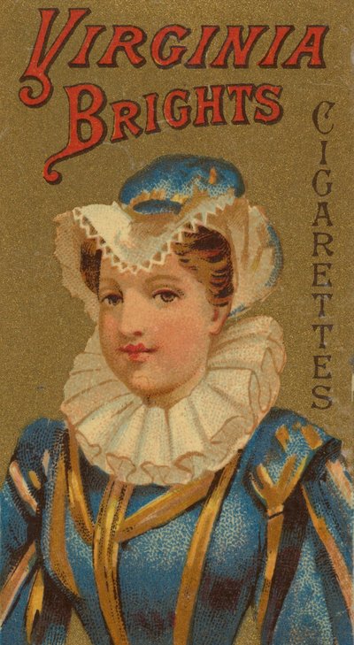 Uit de serie Meisjes en Kinderen N64 ter promotie van Virginia Brights Cigarettes voor Allen &..., 1886 door Allen and Ginter