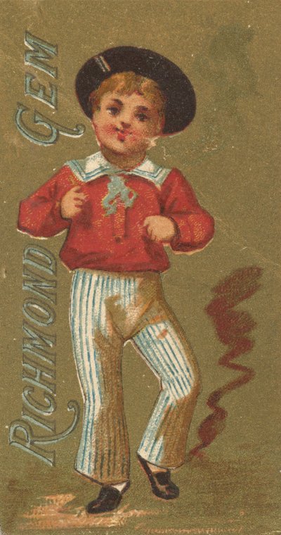 Uit de serie Meisjes en kinderen N65 ter promotie van Richmond Gem Cigarettes voor Allen &..., ca. 1886 door Allen and Ginter