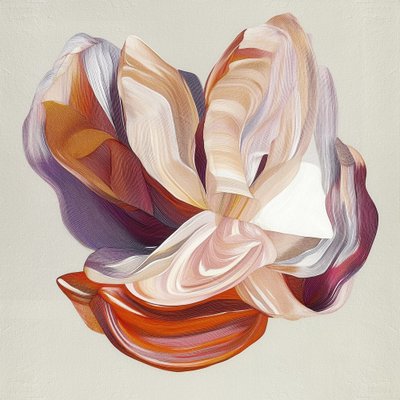 Abstract Floral Flow door Alma