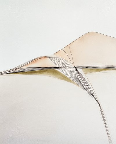 Abstract: Een vloeiend landschap door Alma