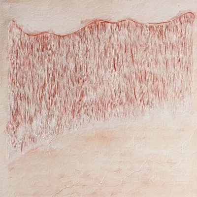 Abstract Red Flow door Alma