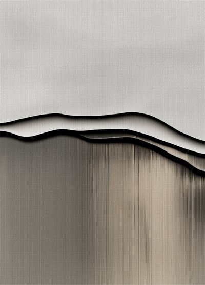 Vloeiende abstracte lagen door Alma