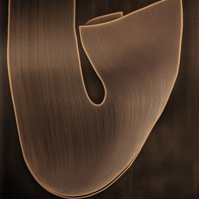 Vloeiende organische vorm door Alma