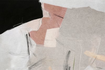 Ingetogen abstracte compositie door Alma