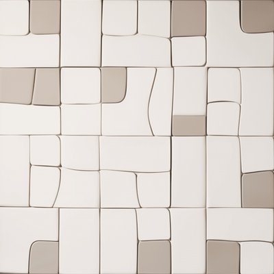 Organisch abstract raster door Alma