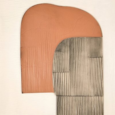 Geribbelde terracotta vormen door Alma