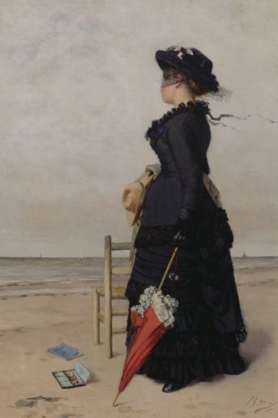 Uitkijken naar zee door Alois Boudry