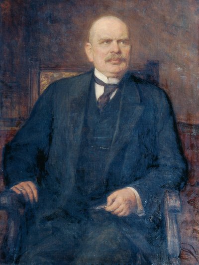 Minister Max Freiherr Hussarek von Heinlein door Alois Johann Josef Delug