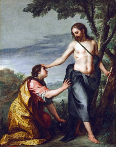 Noli me tangere door Alonso Cano