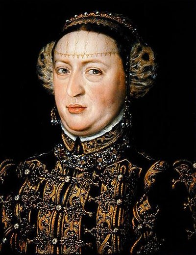 Catherine van Oostenrijk, Koningin van Portugal (1507-78) door Alonso Sánchez Coello