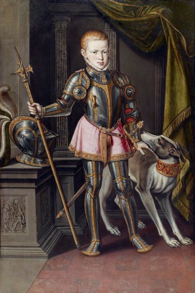 Sebastiaan I van Portugal door Alonso Sánchez Coello