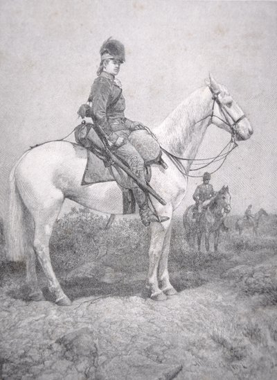 Henry Lee in 1780, illustratie uit Harper