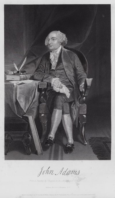 John Adams door Alonzo (after) Chappel