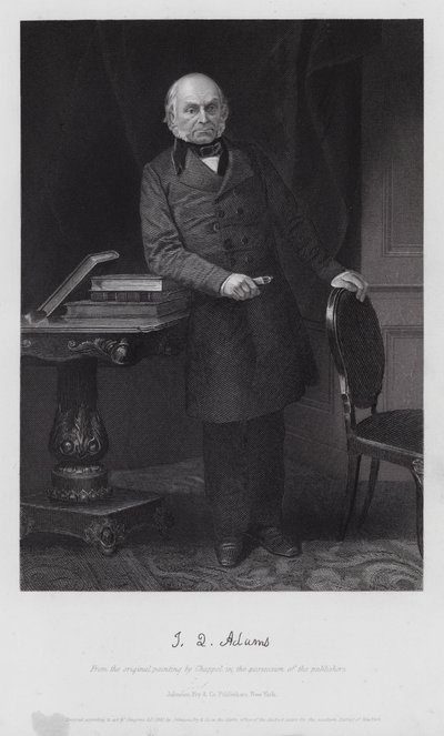 John Quincy Adams door Alonzo (after) Chappel