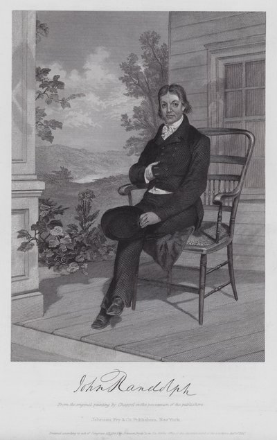 John Randolph door Alonzo (after) Chappel