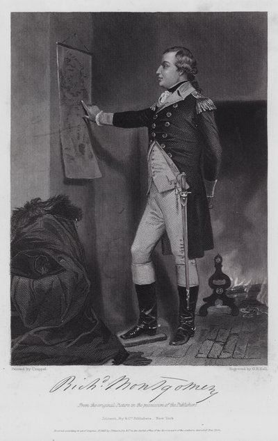 Richard Montgomery door Alonzo (after) Chappel