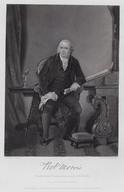 Robert Morris door Alonzo (after) Chappel