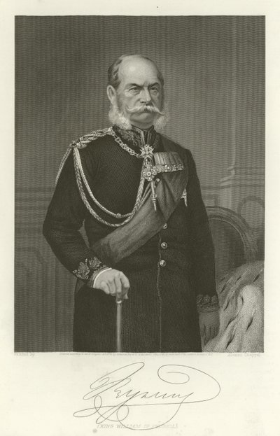 Koning Willem van Pruisen door Alonzo Chappel