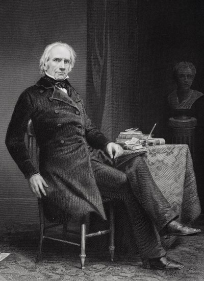 Portret van Henry Clay (1777-1852) door Alonzo Chappel