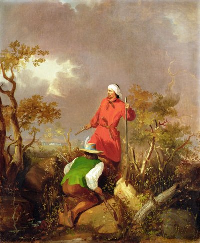 De Grenswachters door Alonzo Chappel
