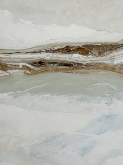 Abstracte minerale lagen door Alpenglow Workshop