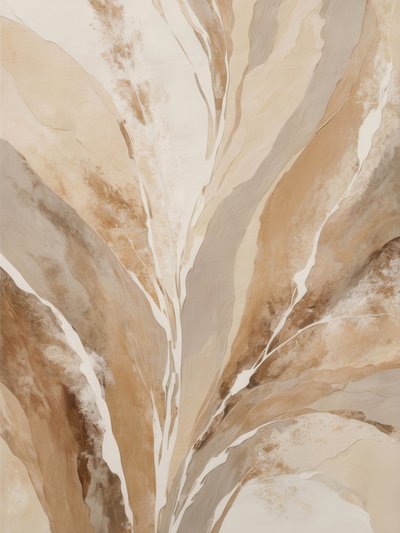 Aardse abstracte stroming door Alpenglow Workshop