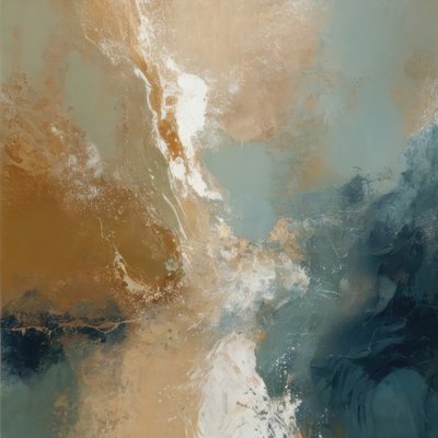 Natuurlijke abstracte stroming door Alpenglow Workshop