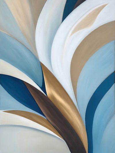 Rustige abstracte rondingen door Alpenglow Workshop
