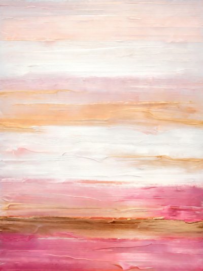 Zachtroze abstractie door Alpenglow Workshop
