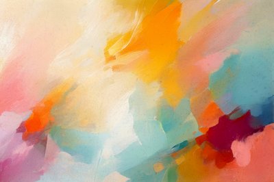 Levendige abstracte stroming door Alpenglow Workshop